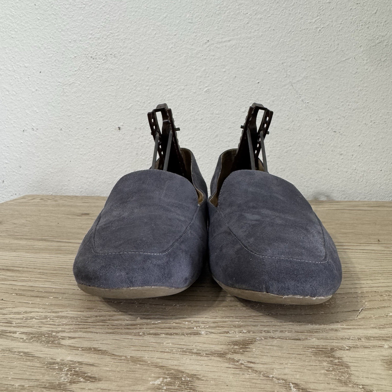 Naturalizer Blue Kate Fabric Suede Look Loafers Womens Size 10 M Slip On Comfy