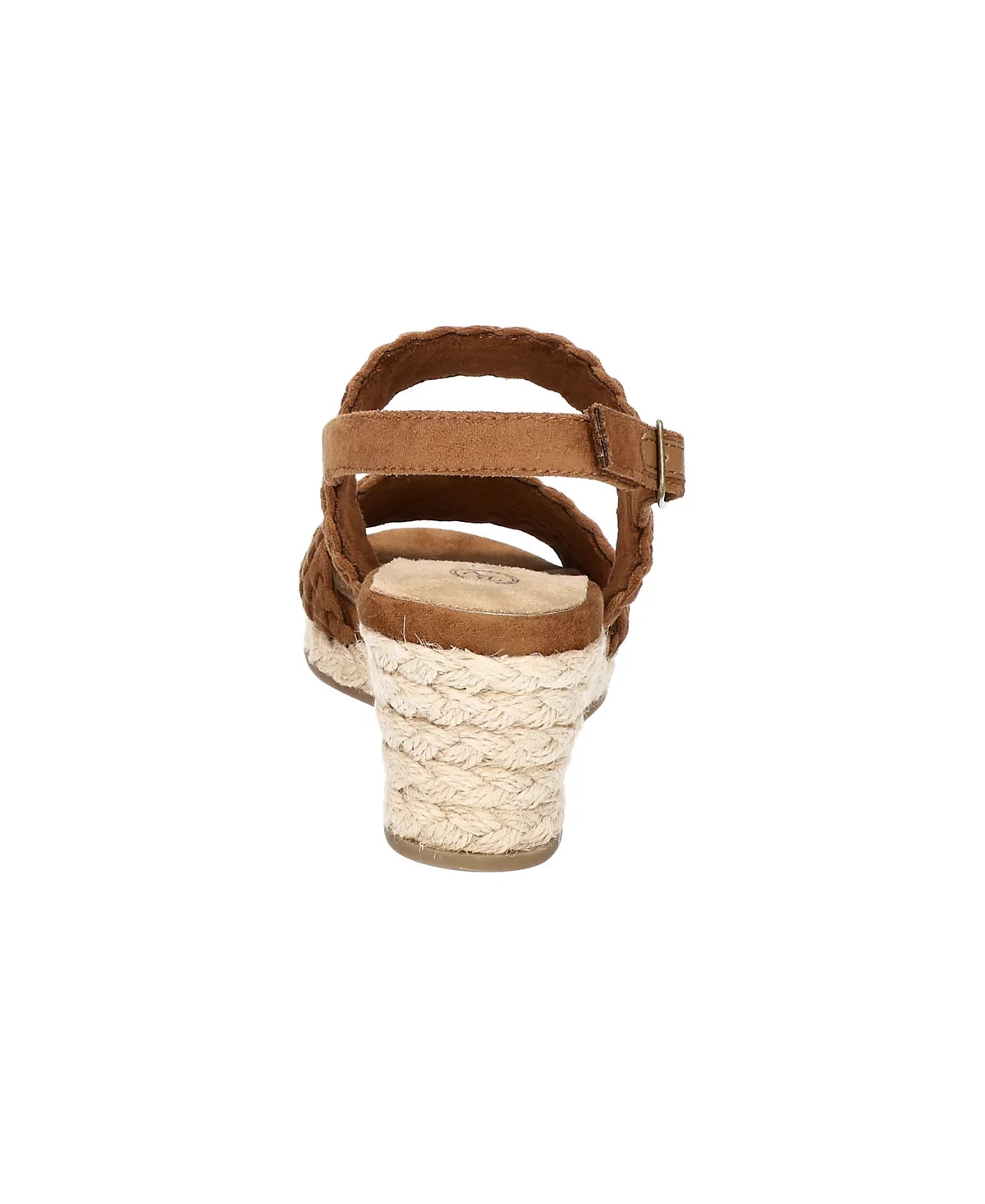 Bella Vita Women’s Mariella Espadrille Wedge Sandals Cognac Suede Size 8M