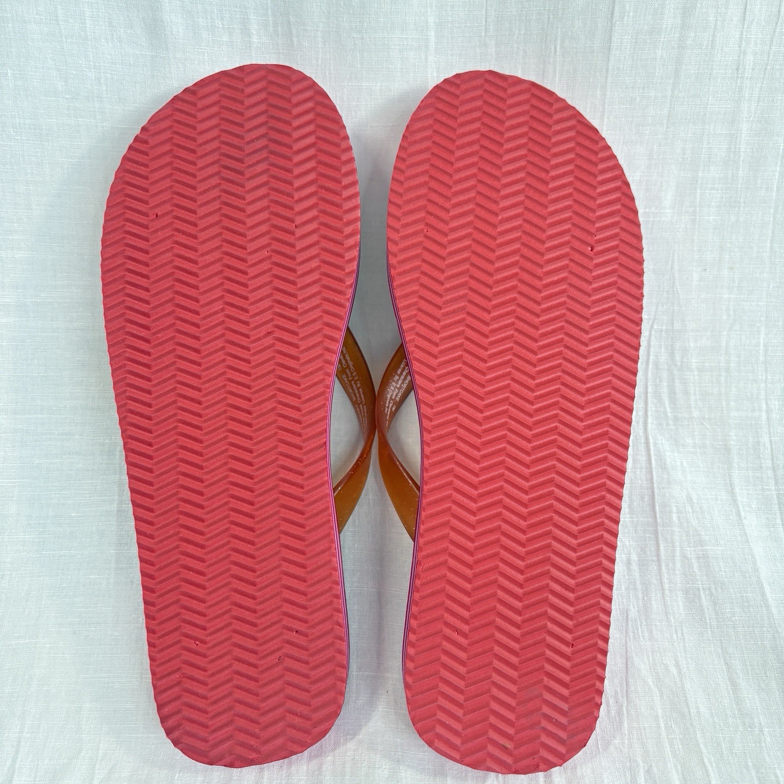 Vintage 2004 Strawberry Shortcake Flip Flops New Size M9/10