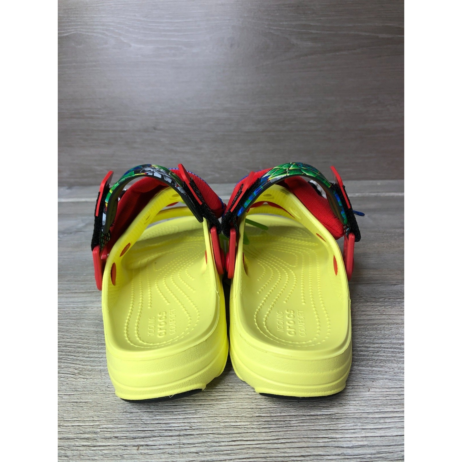CROCS All Terrain Desert Trip 2 Sandal M4/W6 Yellow Fanny Pack 208076-75U NEW