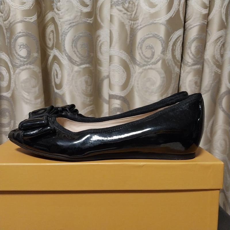 Women Nine West heels black synthetic leather 35