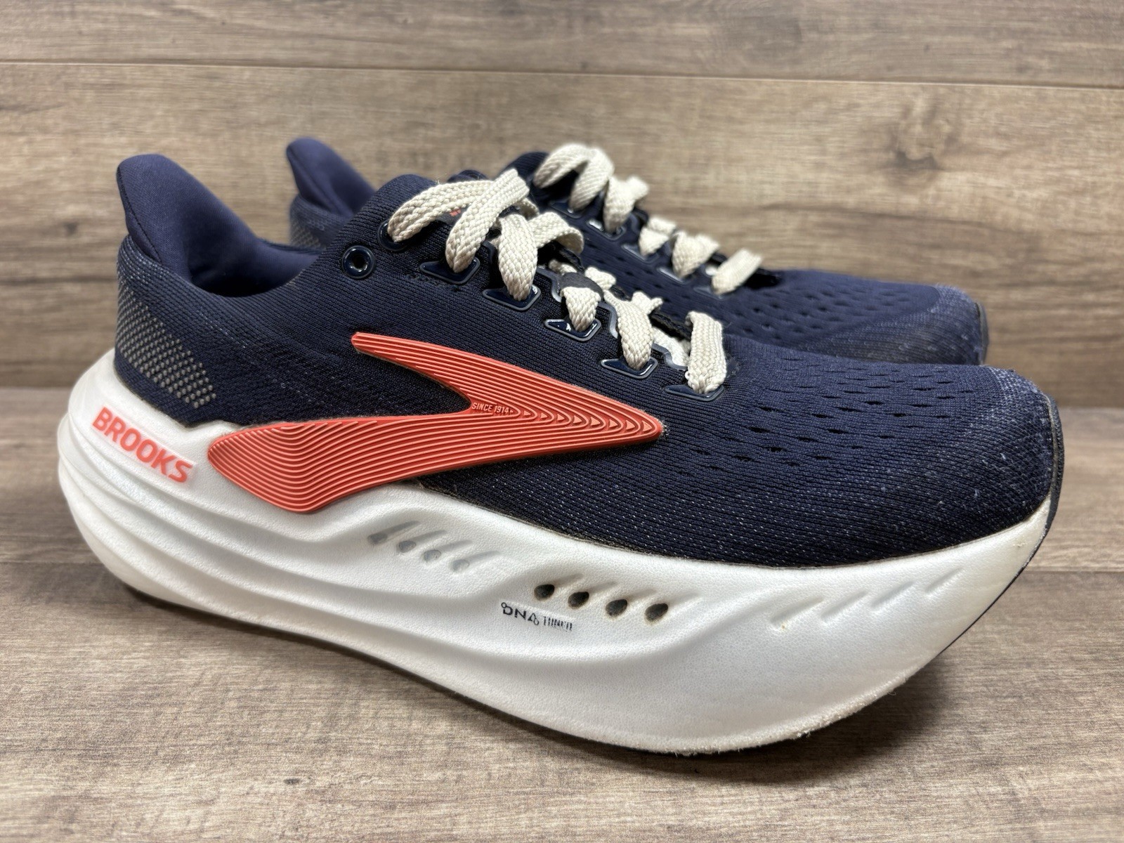 Brooks Glycerin Max Navy Running Shoes Womens Size 8.5 B… See Description