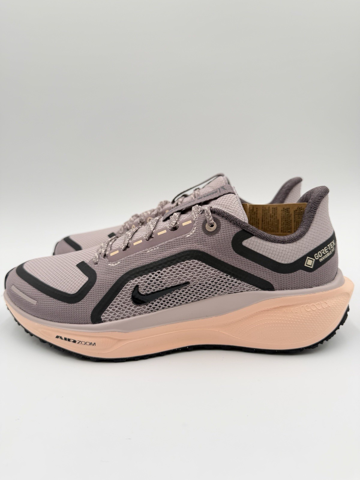 Nike Women’s Pegasus 41 GTX Platinum Size 10 Violet/Crimson Tint |FQ1357-004|