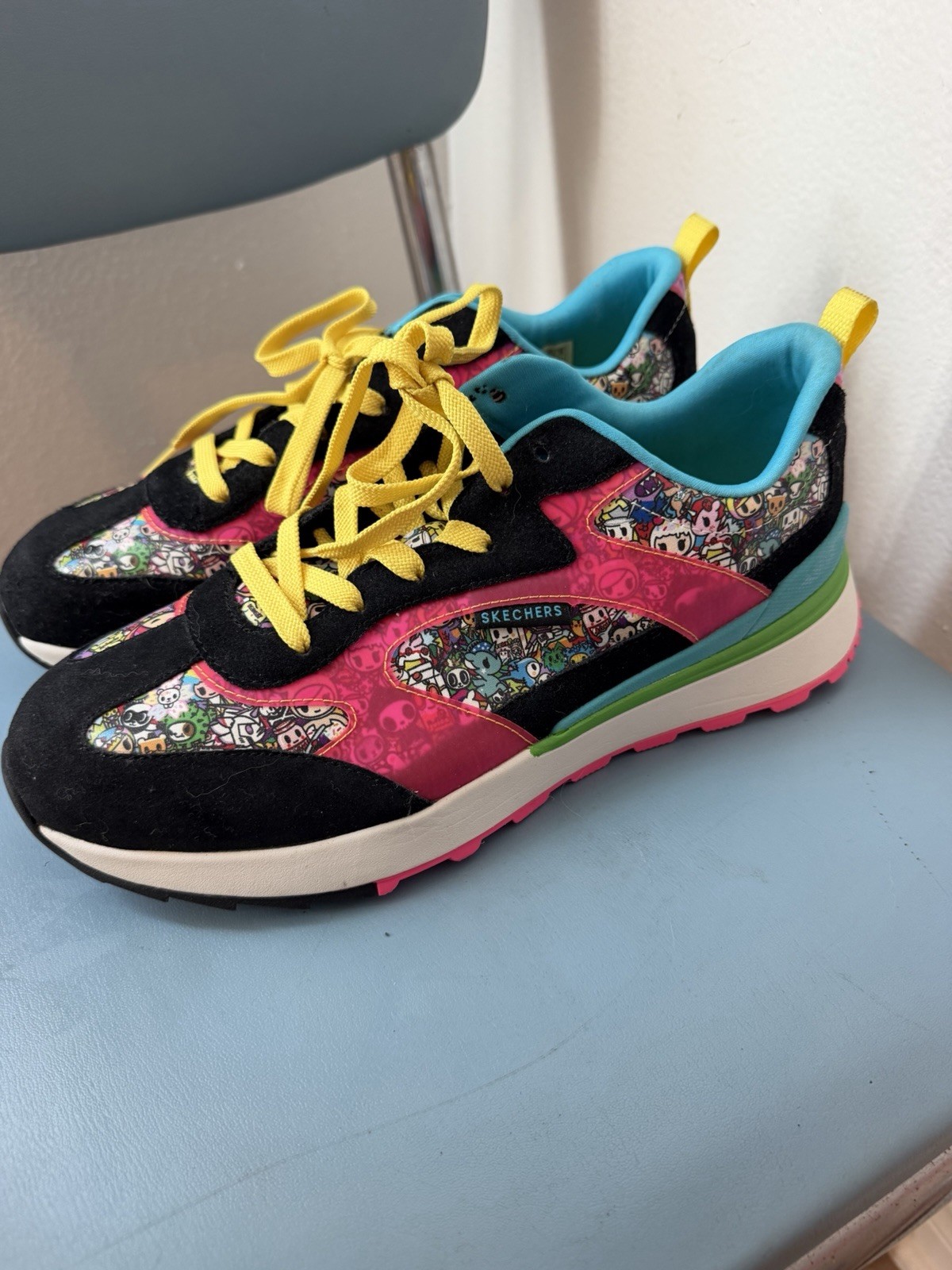 Skechers X Tokidoki Sunny Street Unicorno Multi Womens Sneakers USShoes Size 9.5