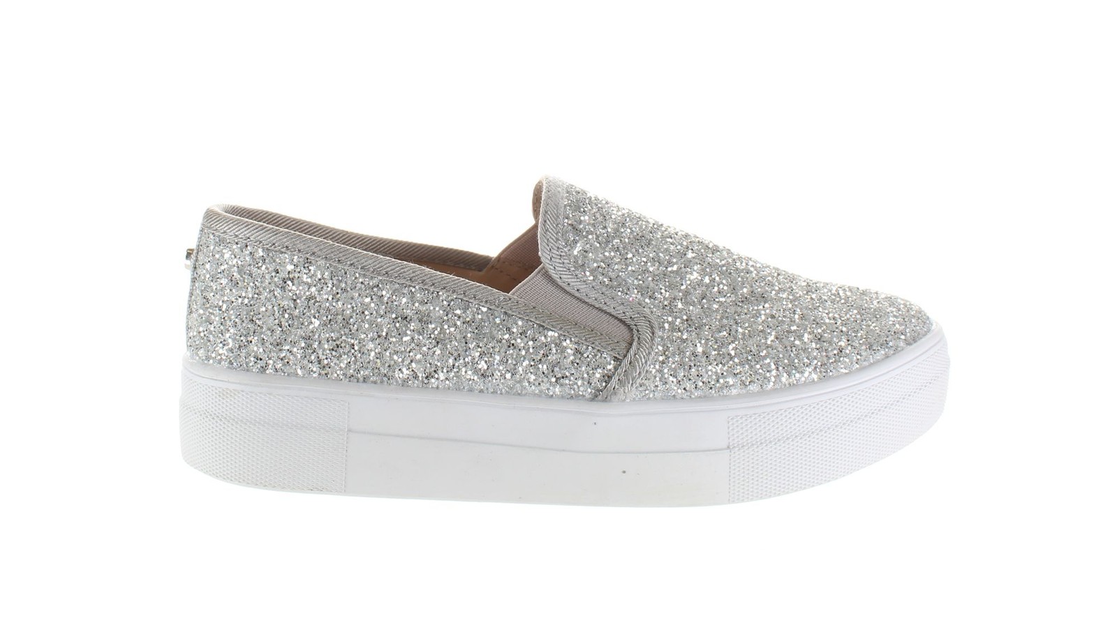 Fever Sole Womens Silver Casual Flats EUR 37 (6045105)