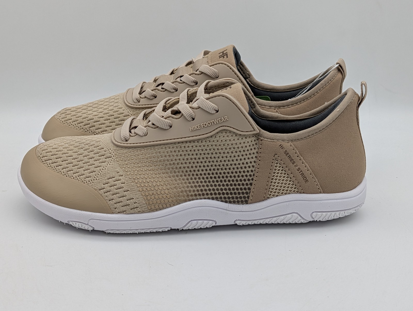 Hike Footwear Stride Womens 9/9.5 Mens 7/7.5 EU 40 Beige Tan Walking Shoes