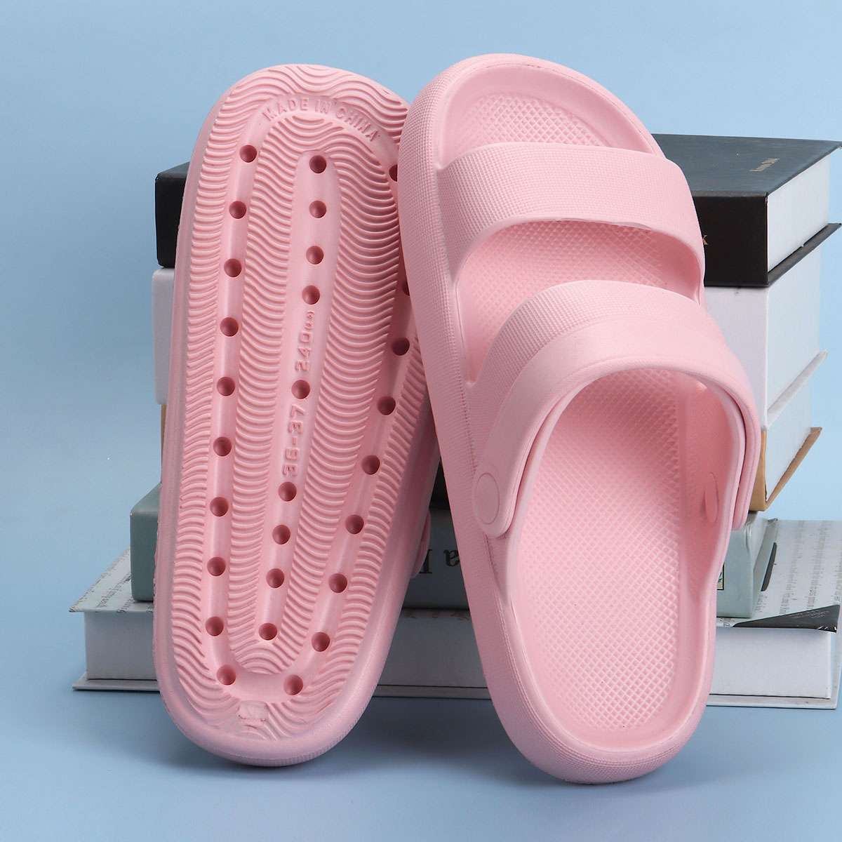 Ultra Soft Pillow Anti-Slip Sandals Slipper Feellike Cloud Home Outdoor Shoes