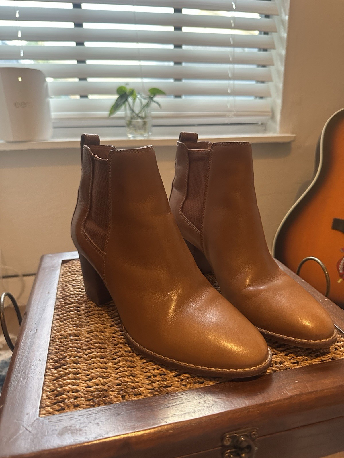 Madewell Regan Boot in brown leather
