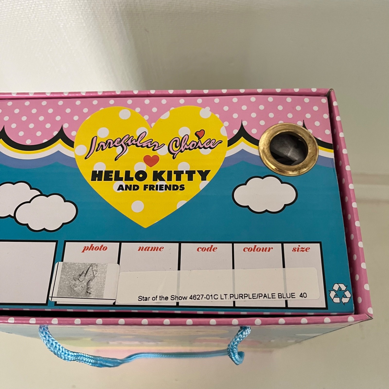 Irregular Choice Hello Kitty Star Of The Show Sequin Heels