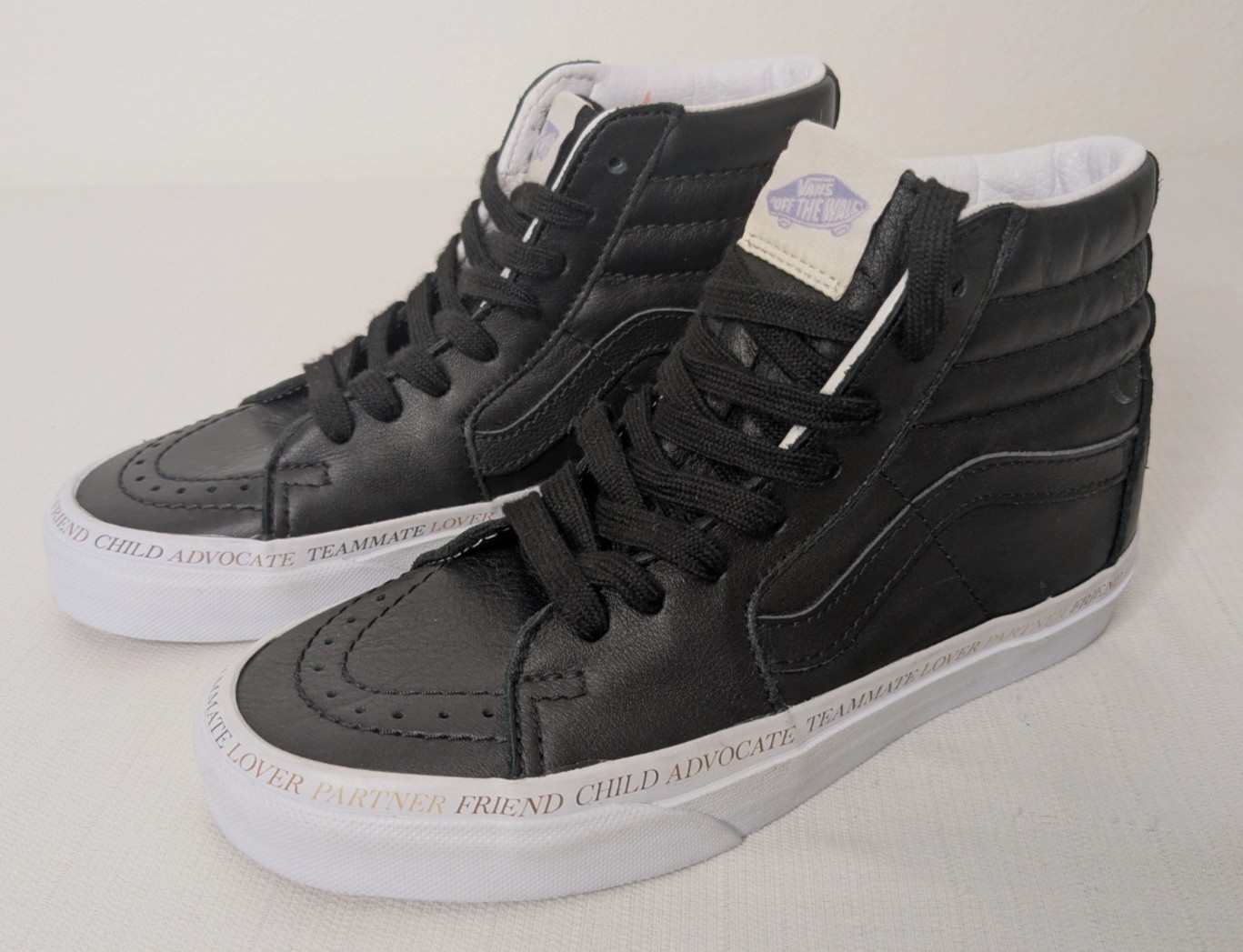 Vans Divine Energy SK8-Hi Casual Shoes Women’s 5 Men’s 3.5 Sneakers Black White