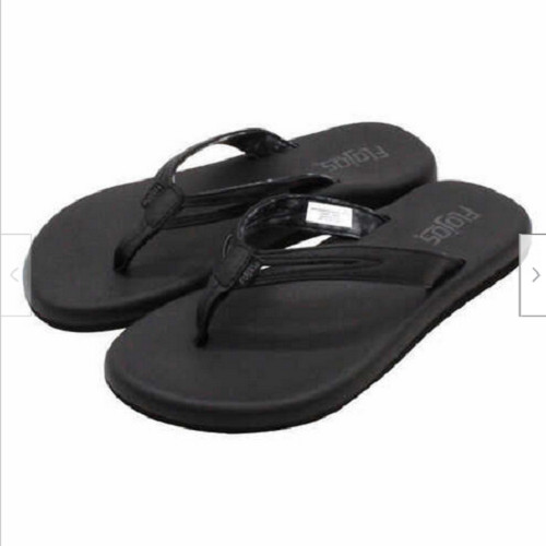 FLOJOS WOMEN’S MEMORY FOAM MARGO FLIP FLOP (BLACK TIE DYE, 8 ) NWT