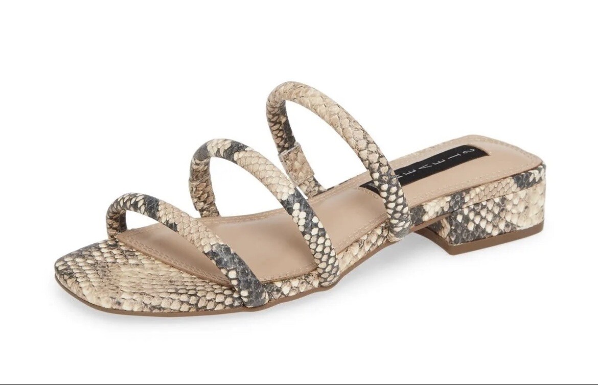 Steven By Steve Madden Womens HADES Slip On Flat Slide Sandals 8.5