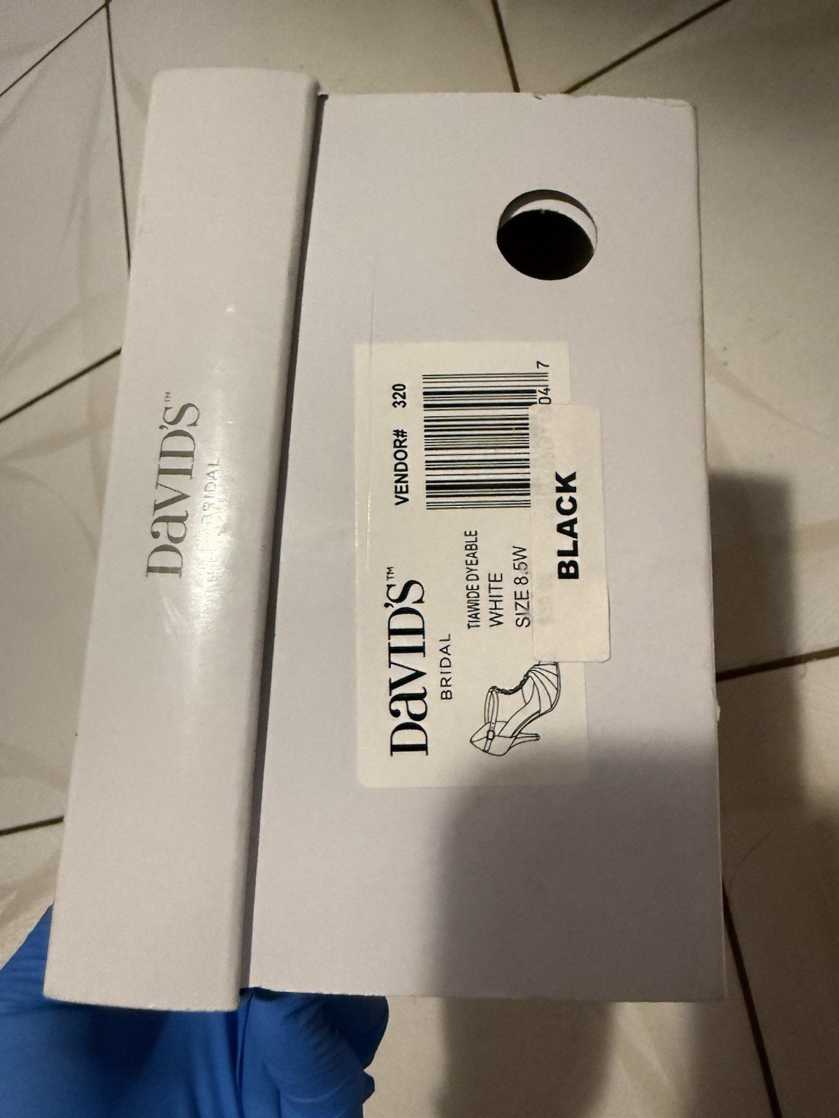 Black Heels By David’s Bridal