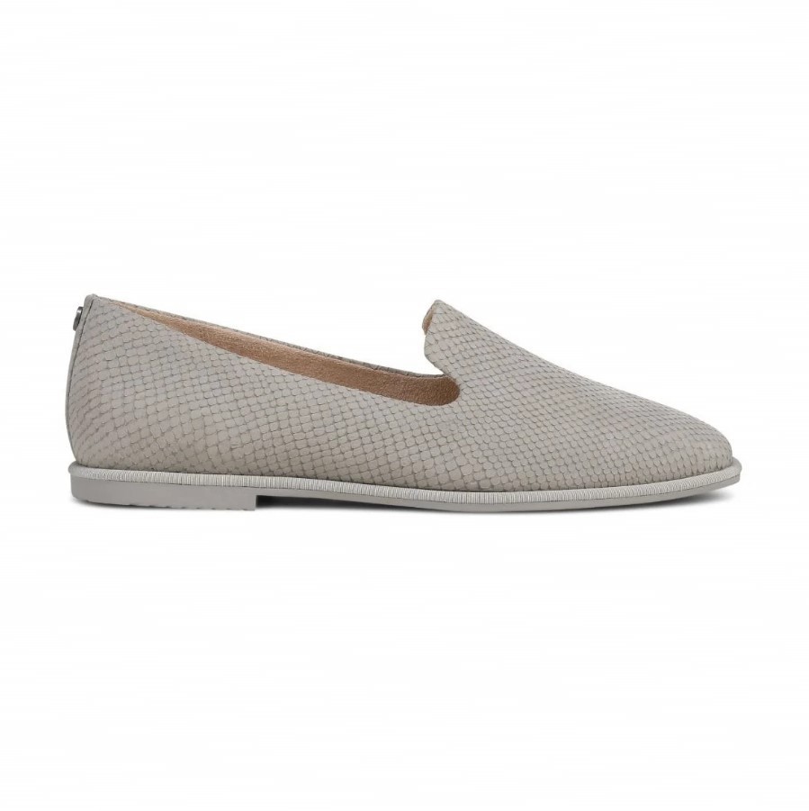 VIONIC Women Willa 2.0 Slip on Flat, Paloma Grey Nubuck (NEW)