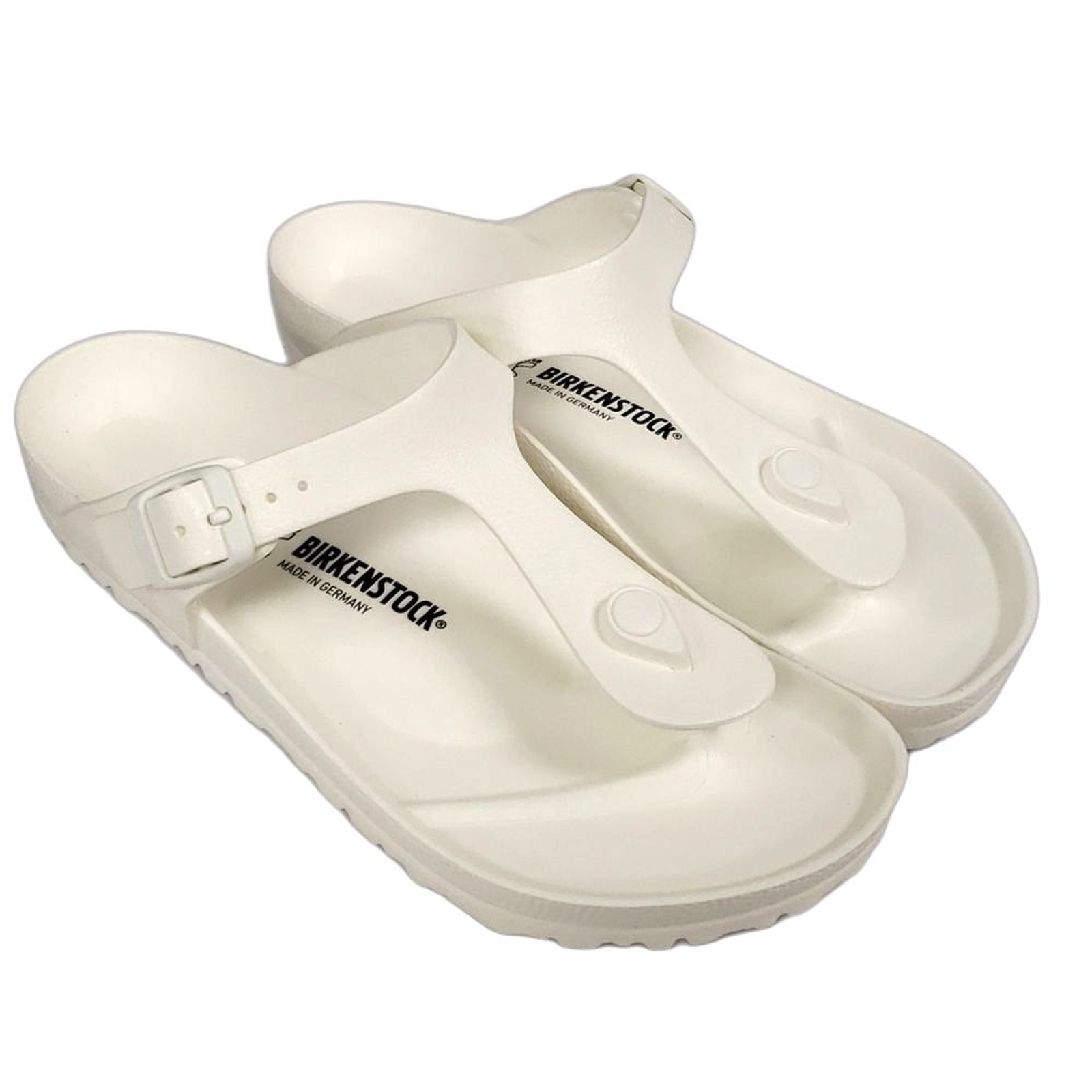 Birkenstock 0128221 Gizeh Eva White Womens 9 US