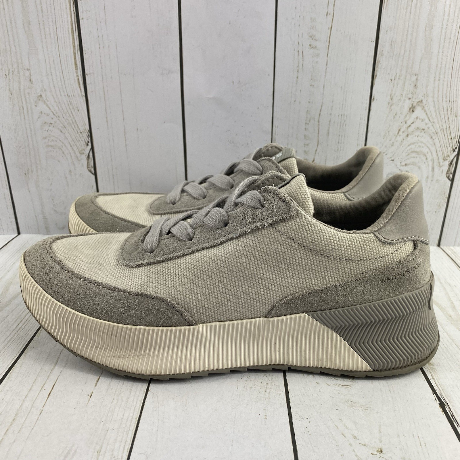 Sorel Out N About III City Sneakers Gray Casual Waterproof Shoes Women’s Size 7