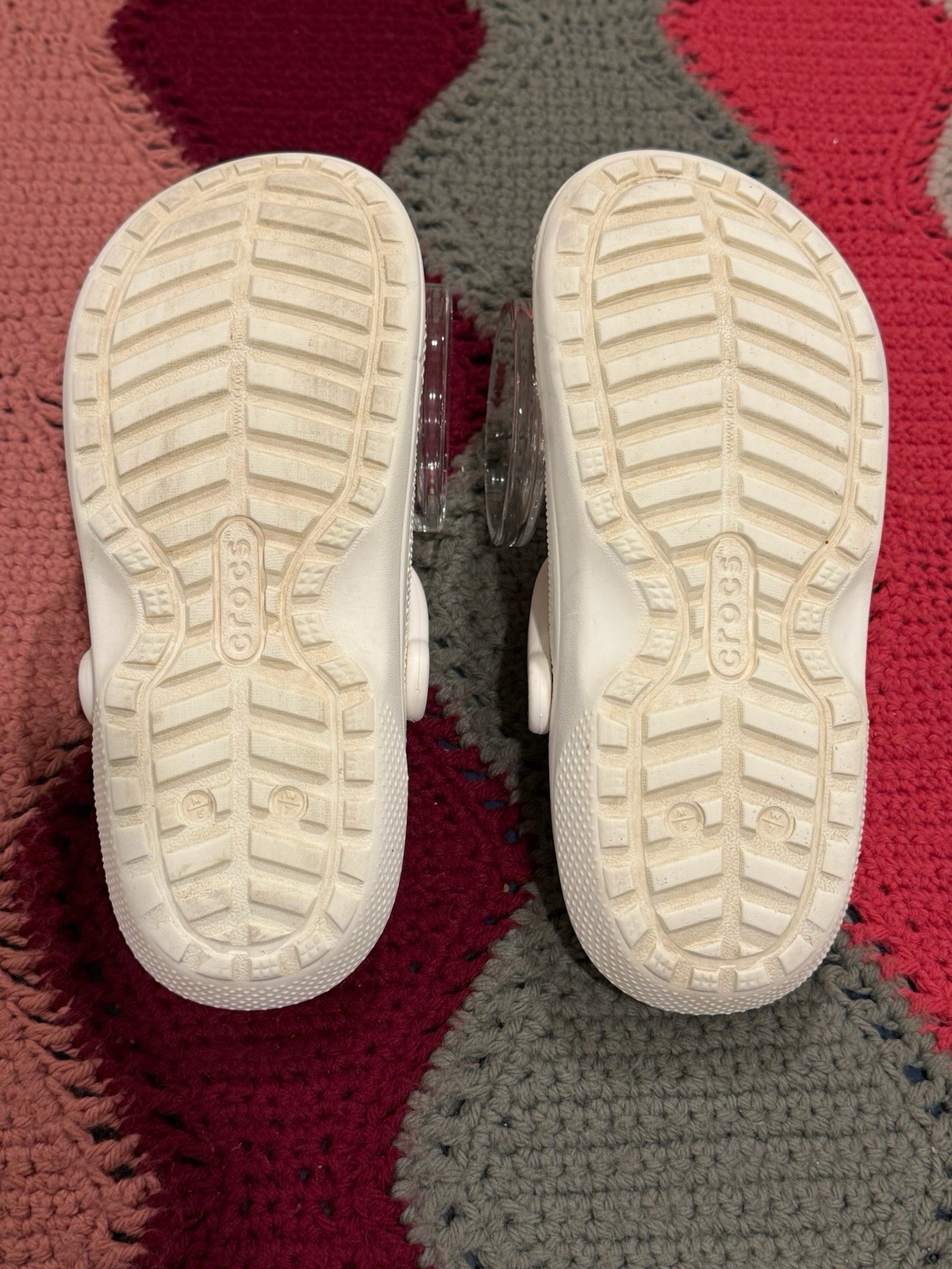 Crocs Baya Lined Clog White Size M5/W7