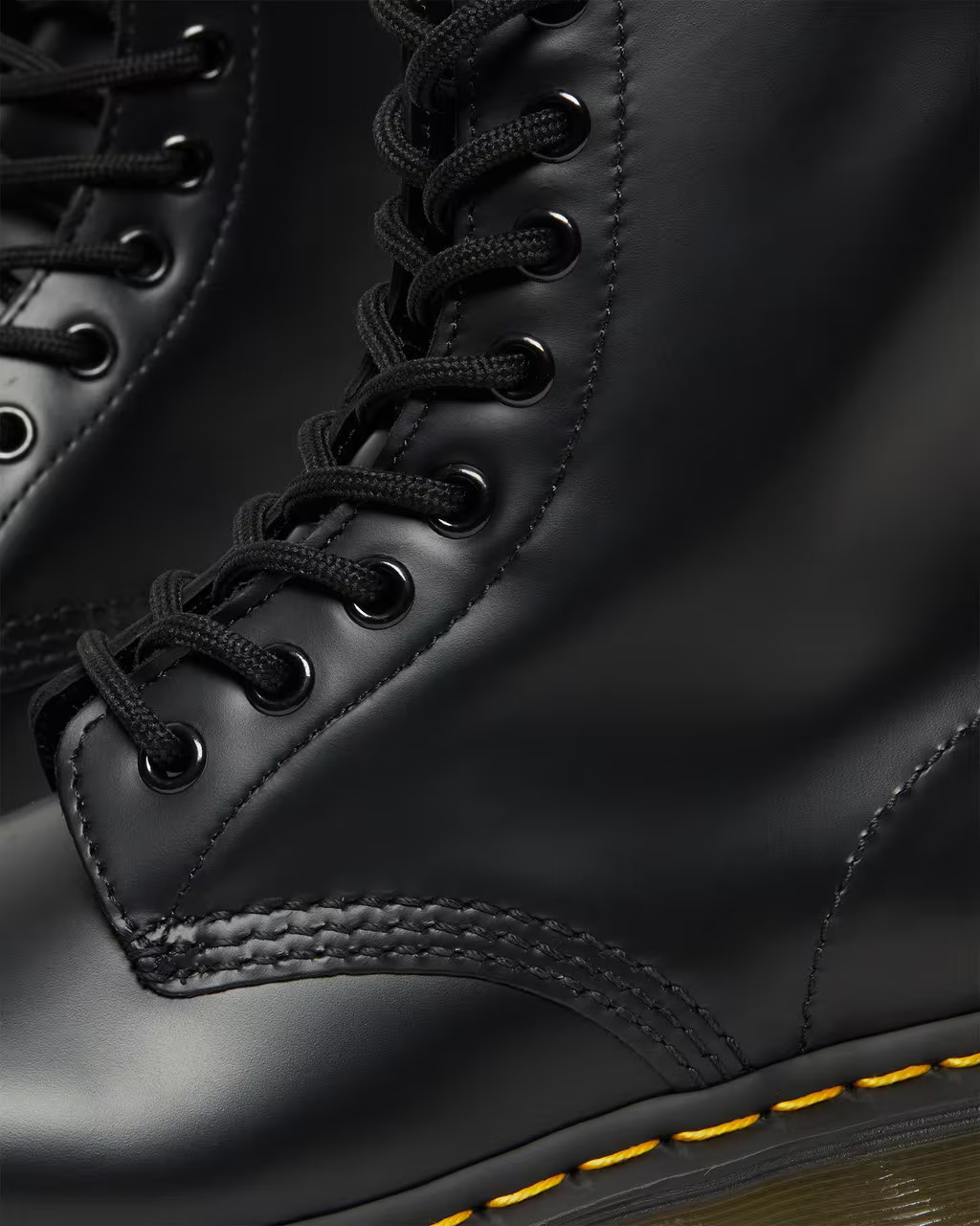 Dr. Martens 1460 W Women’s Black Smooth Leather Boots 11821006 Brand New