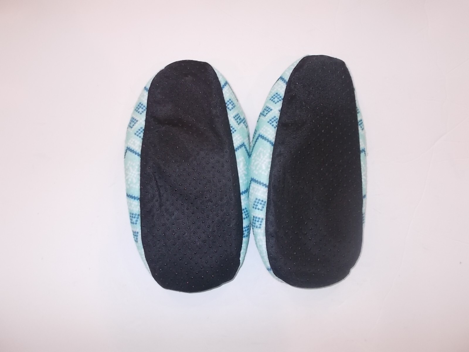 Fair Isle Women’s Size S/M Sherpa Lined Lightweight Slippers