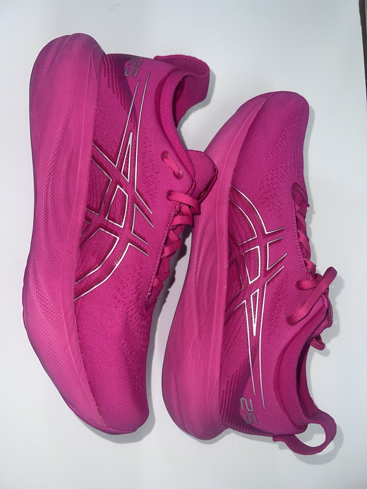 Asics Gel-Nimbus 25 Womens Running Shoes Pink 1012B356 US 11.5 UK 9.5 EUR 44