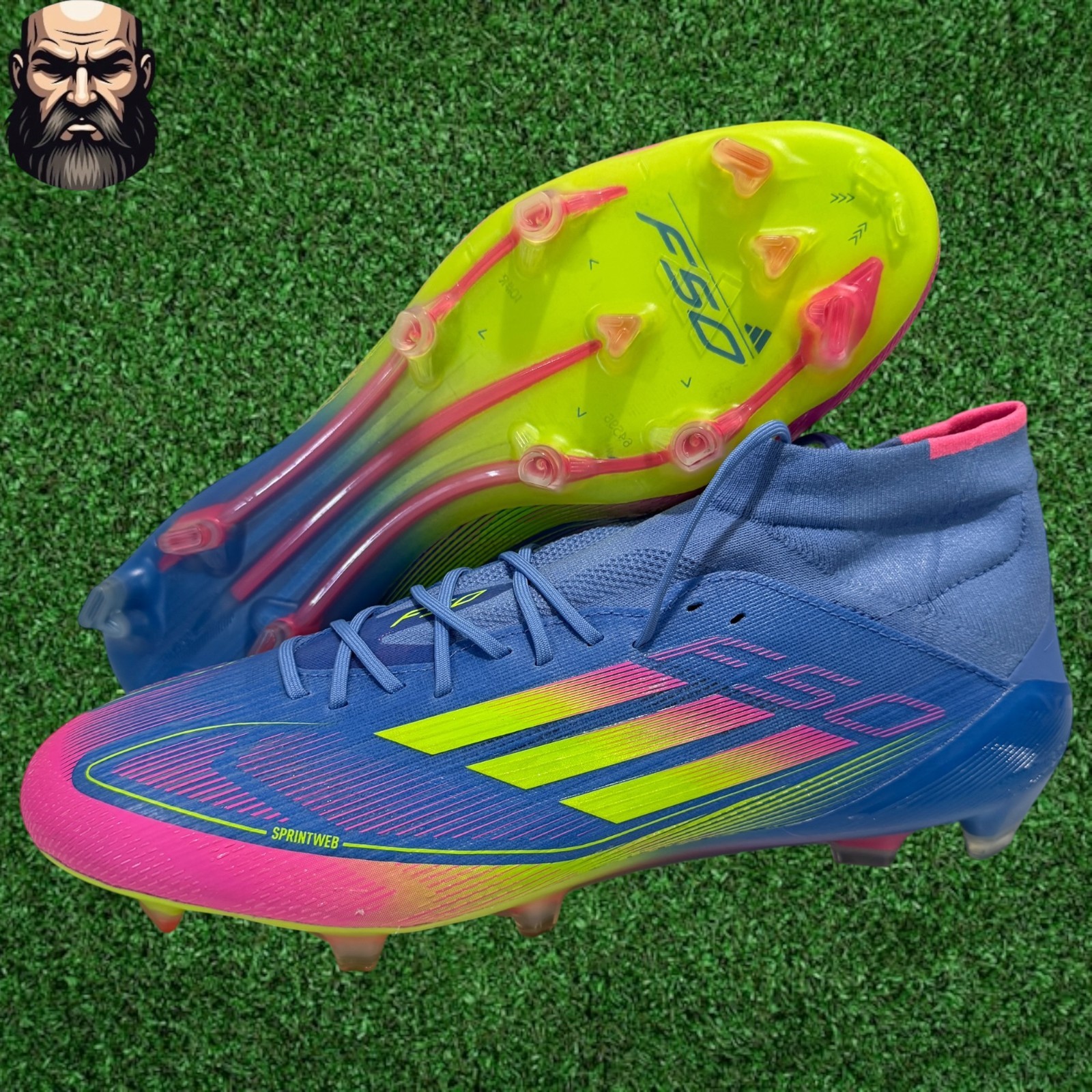 Adidas F50 Elite Mid FG Celestial Victory Soccer Cleats IH3861 Women’s Size 12