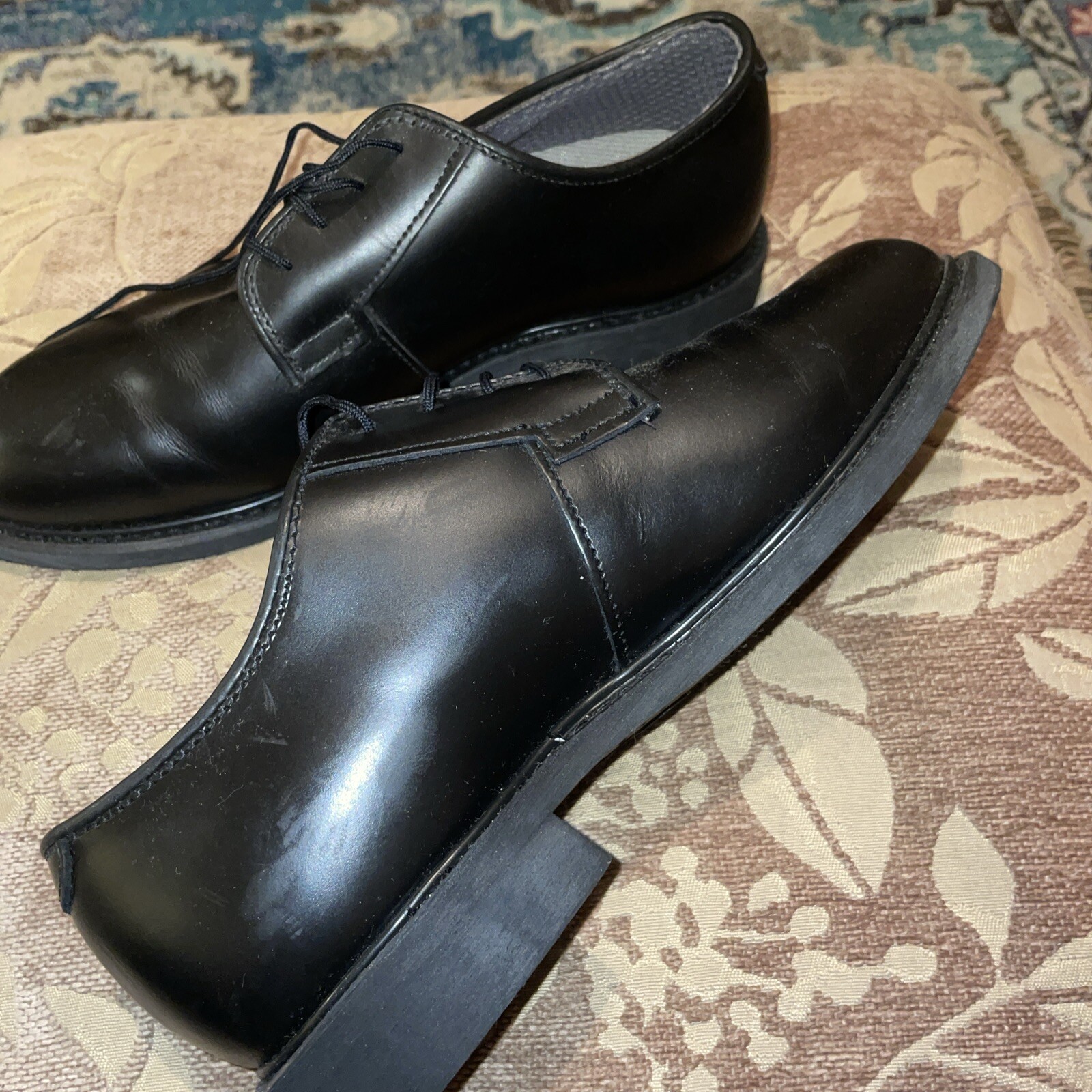 United States Navy women’s Shoes Size 8 1/2 black Vibram Oil resisting