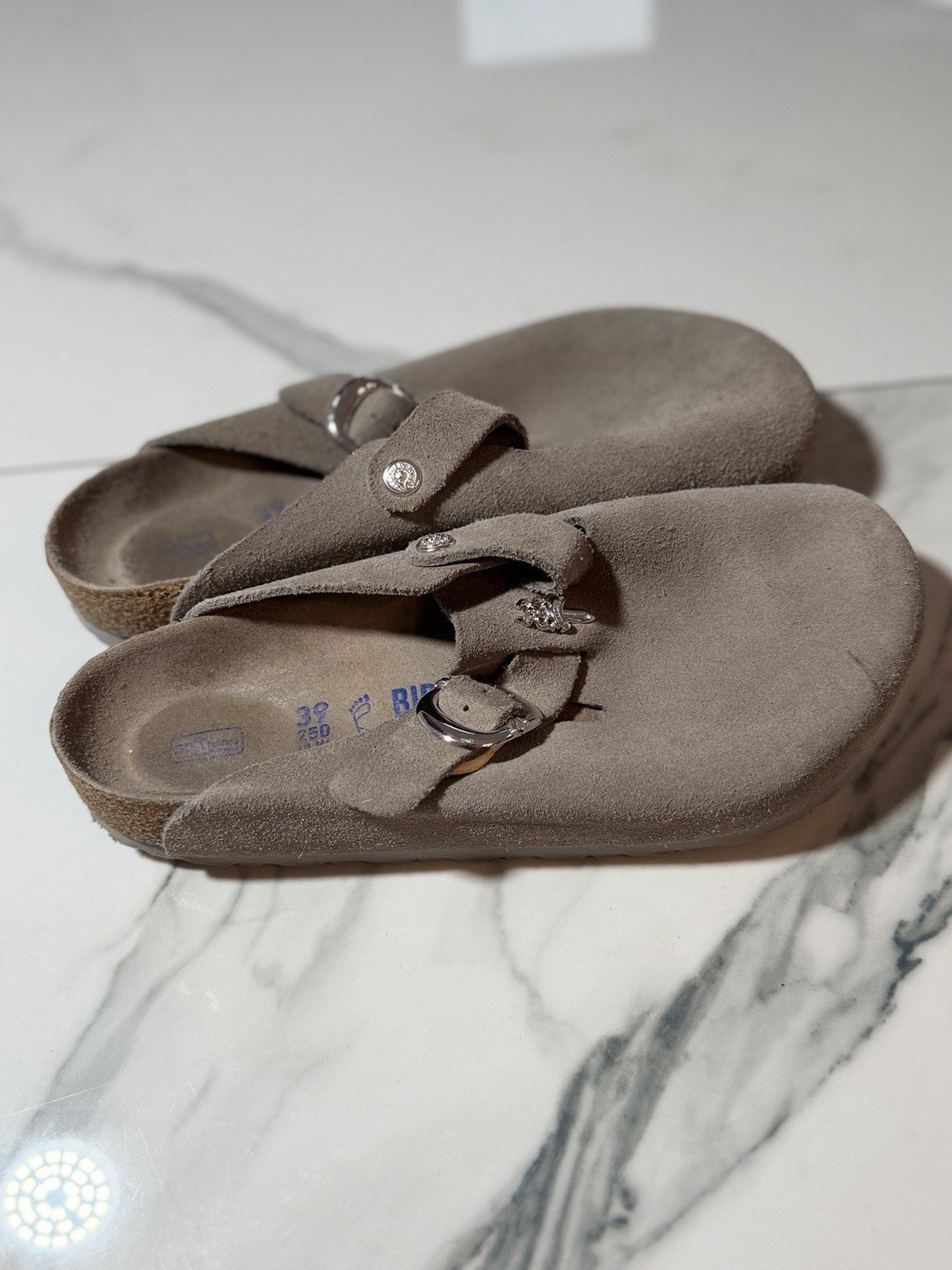 Chrome hearts Birkenstocks