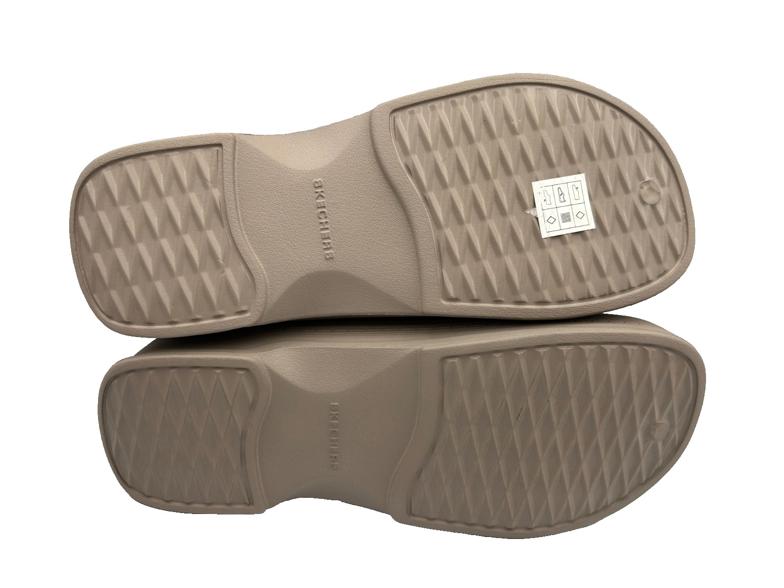 Skechers Women’s Foamies Lite-Hearted Sweet Bug Slip On Clogs Taupe Size:8 111S