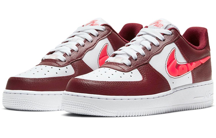 Nike Air Force 1 Low Dark Red/Red/White – CV8482-600