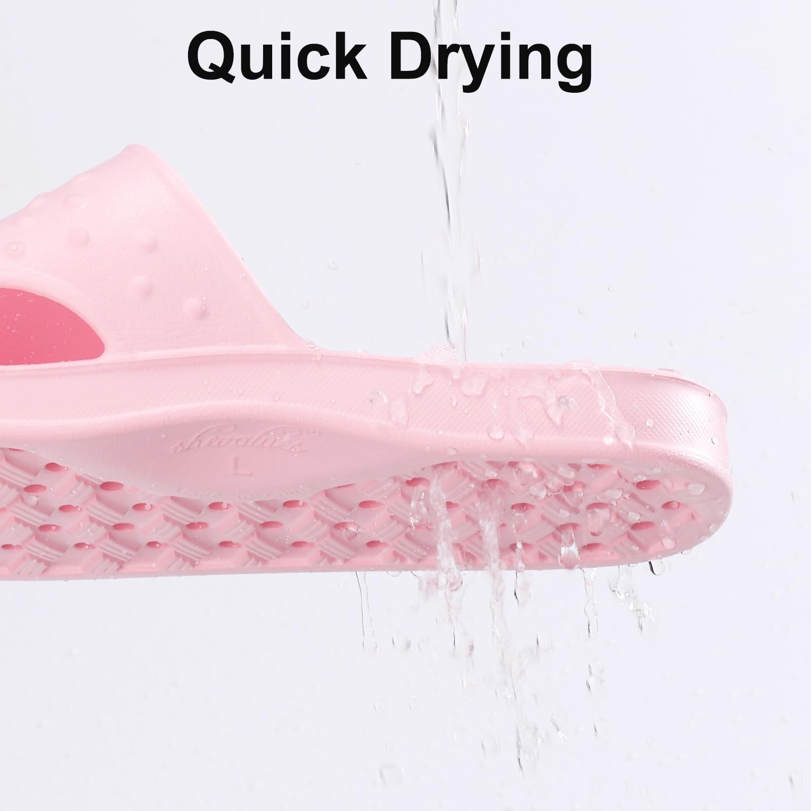 Shower Shoes for Men with Arch Quick Drying Pool Slides Lightweight Beach San…