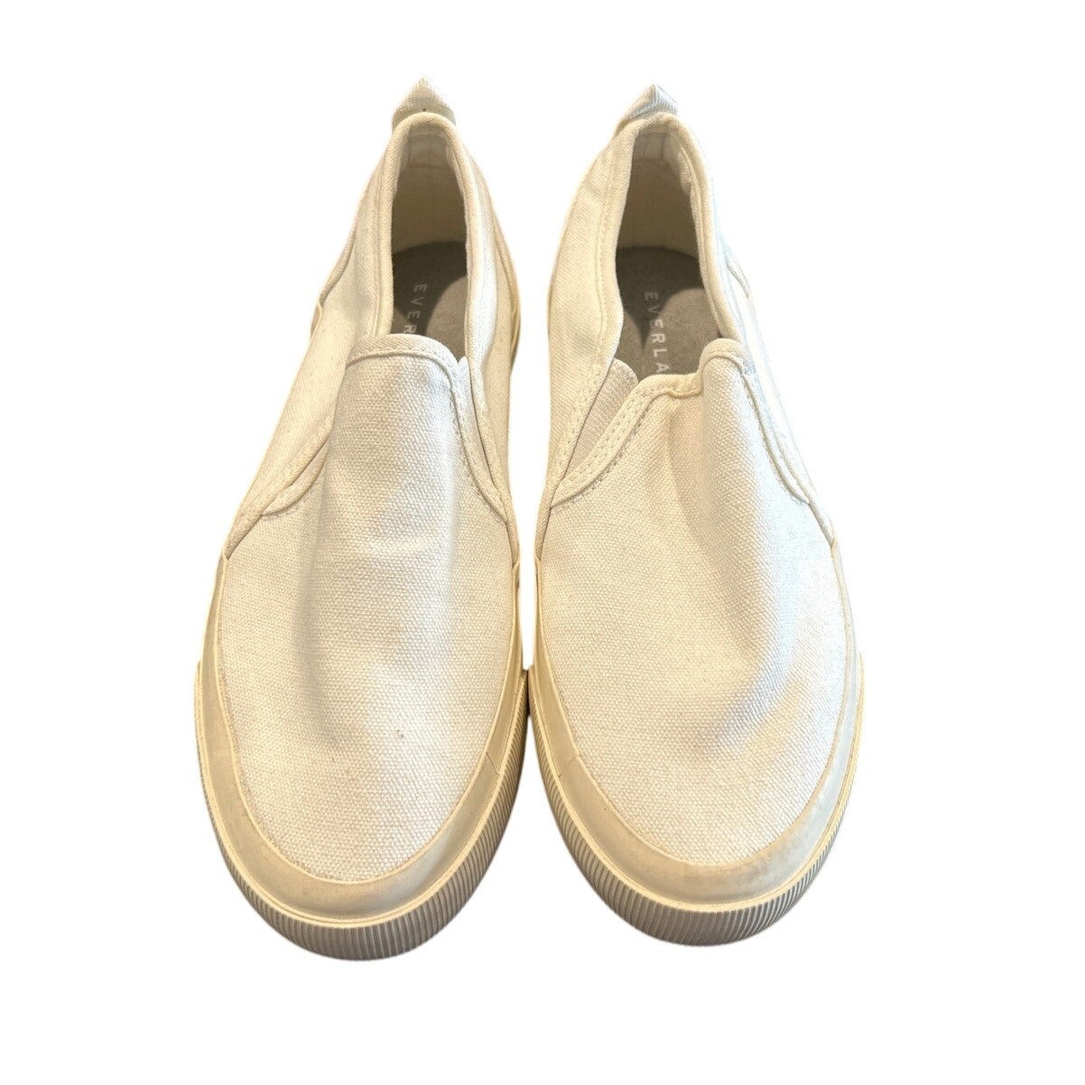 NIB Everlane “The Forever Slip-On Sneaker” – White, Women’s 5 / Men’s 3.5