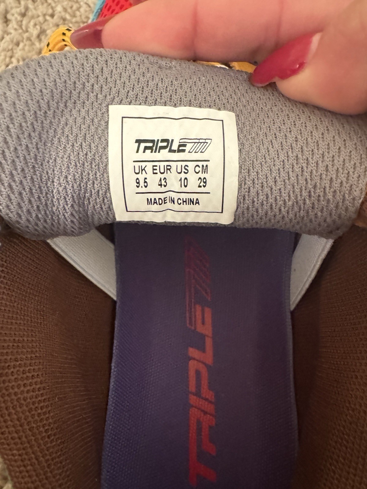 Multicolor Chunky Sneakers “Triple 777” – Street Style