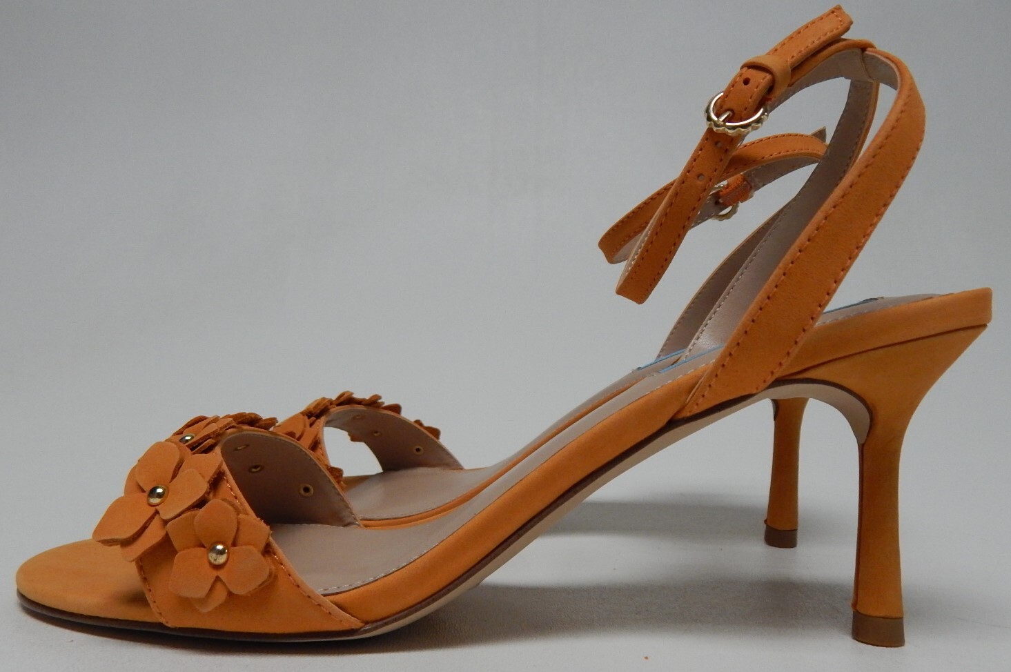 Draper James Alice Size US 10 M EU 41 Women’s Floral Heeled Sandals Light Orange