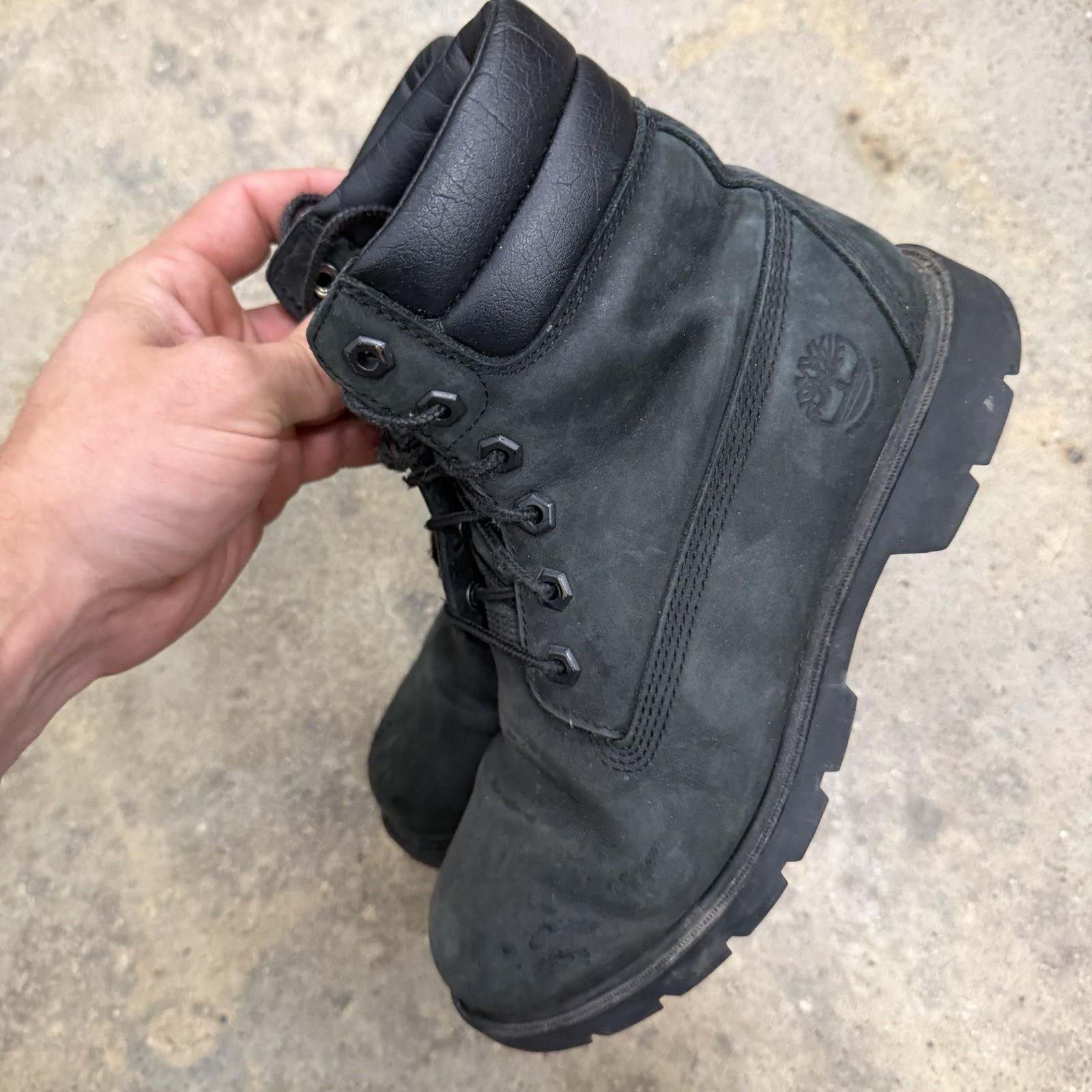 Timberland Linden Woods 6-Inch Waterproof Leather Boots | Black | Womens 6