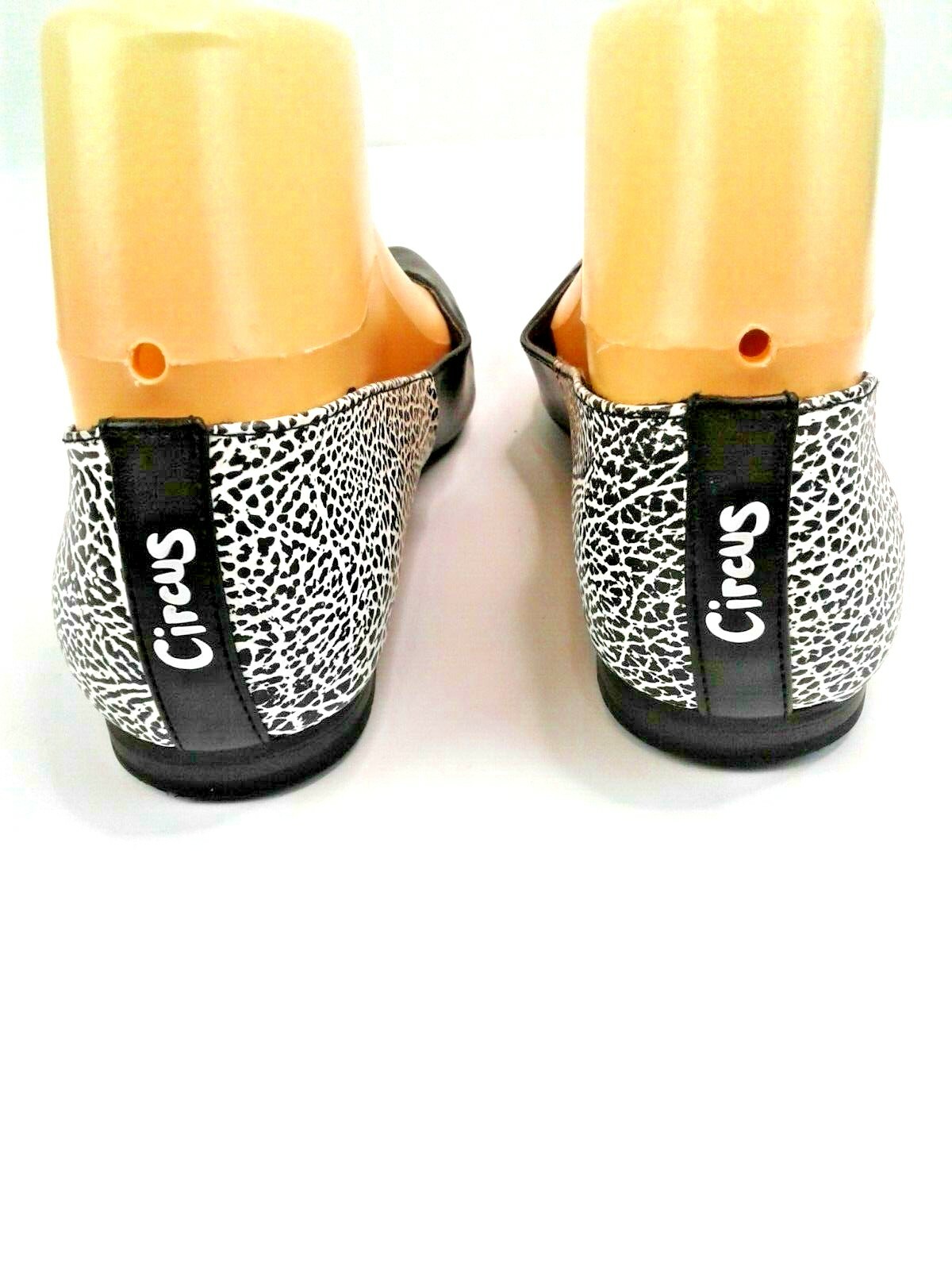 Circus by Sam Edelman Womens Black and White Flats Slip-ons Shoes Sz 6 M EUR 36