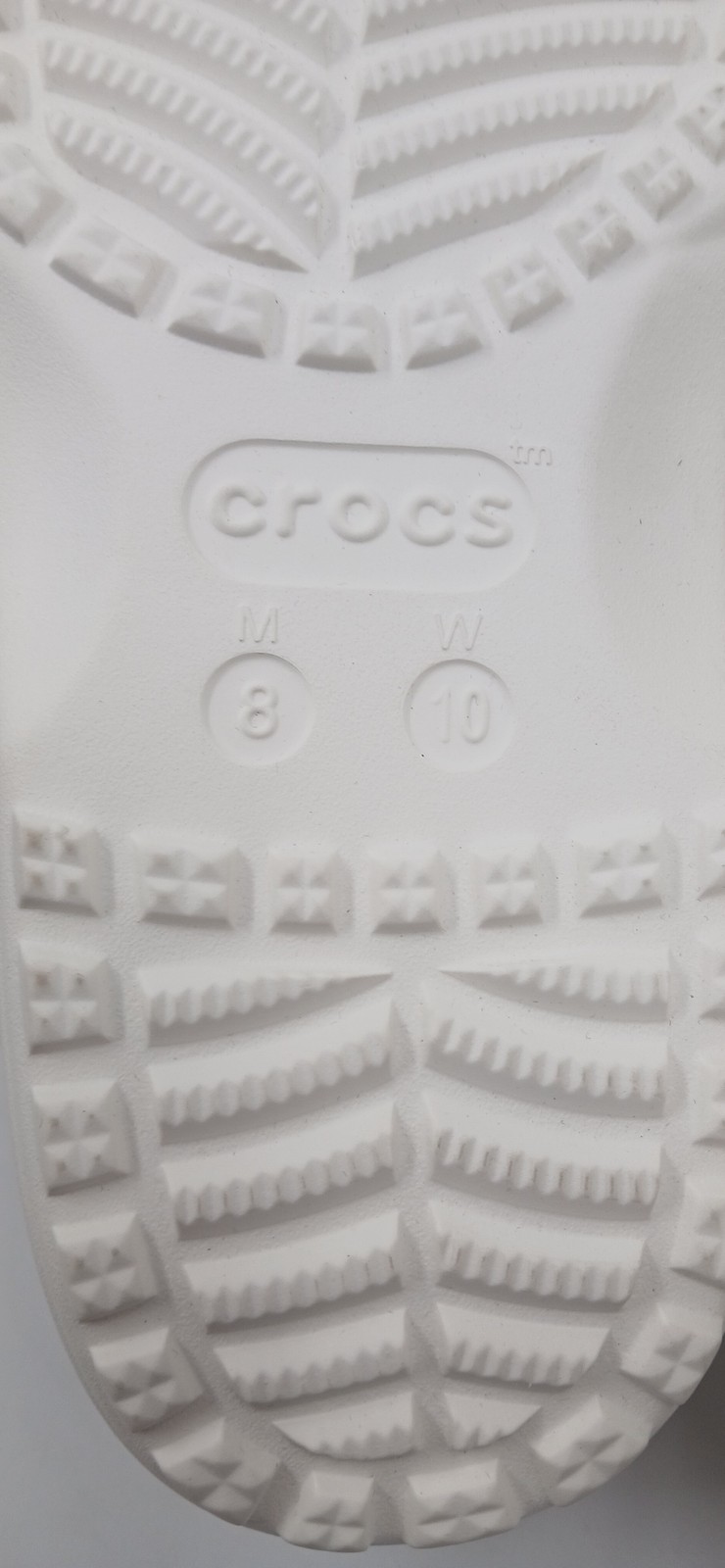 CROCS Women’s Classic Floral Cut-Out Clog Slipper Size 8 Men / 10 Women