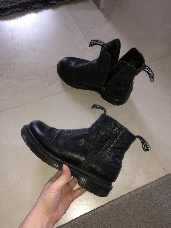 Women Dr Martens boots black leather 36 #3KYG