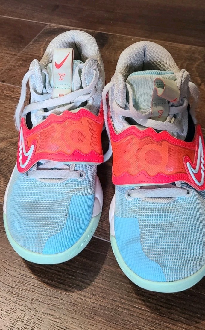 Nike KD Trey 5 X EP ‘Blue Chill Bright Crimson Mint’ basketball shoes 7.5