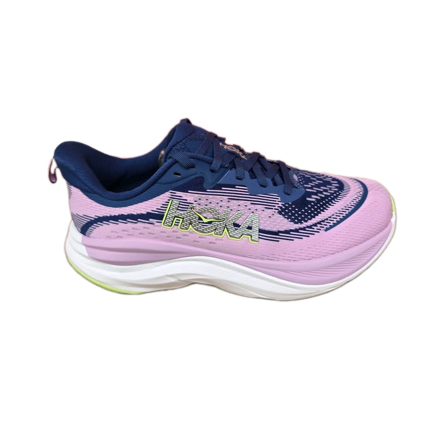 HOKA Women’s Low Top Lace-Up Athletic Sneakers Pink, Size 7.5B