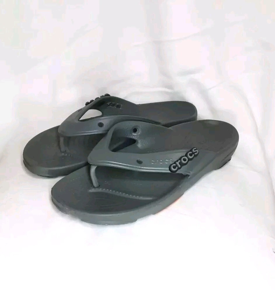 CROCS Iconic Comfort Classic All Terrain 207712 Flip Flops M8 W10