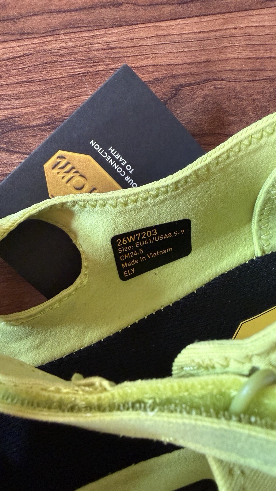Vibram FiveFingers V-SOUL Lime Green Women’s Shoes – Size EU 41 / US 8.5-9 (New)