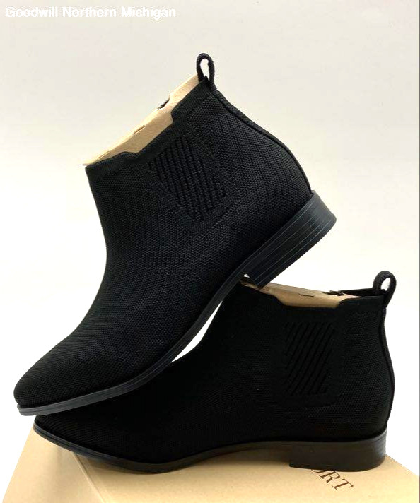 NEW VIVAIA RYAN PRO Women’s 9.5 Slip-On Water RPT Knit Comfort Ankle Boot Black