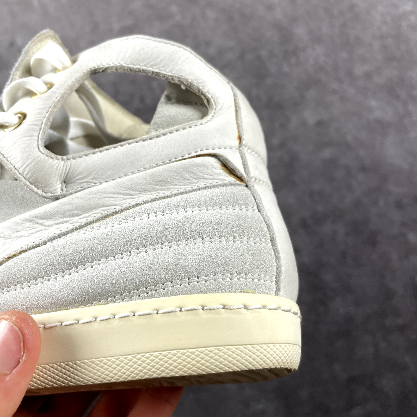 Alexander McQueen Puma High-Top Suede Women’s Sneakers White Ivory 37 in Romania