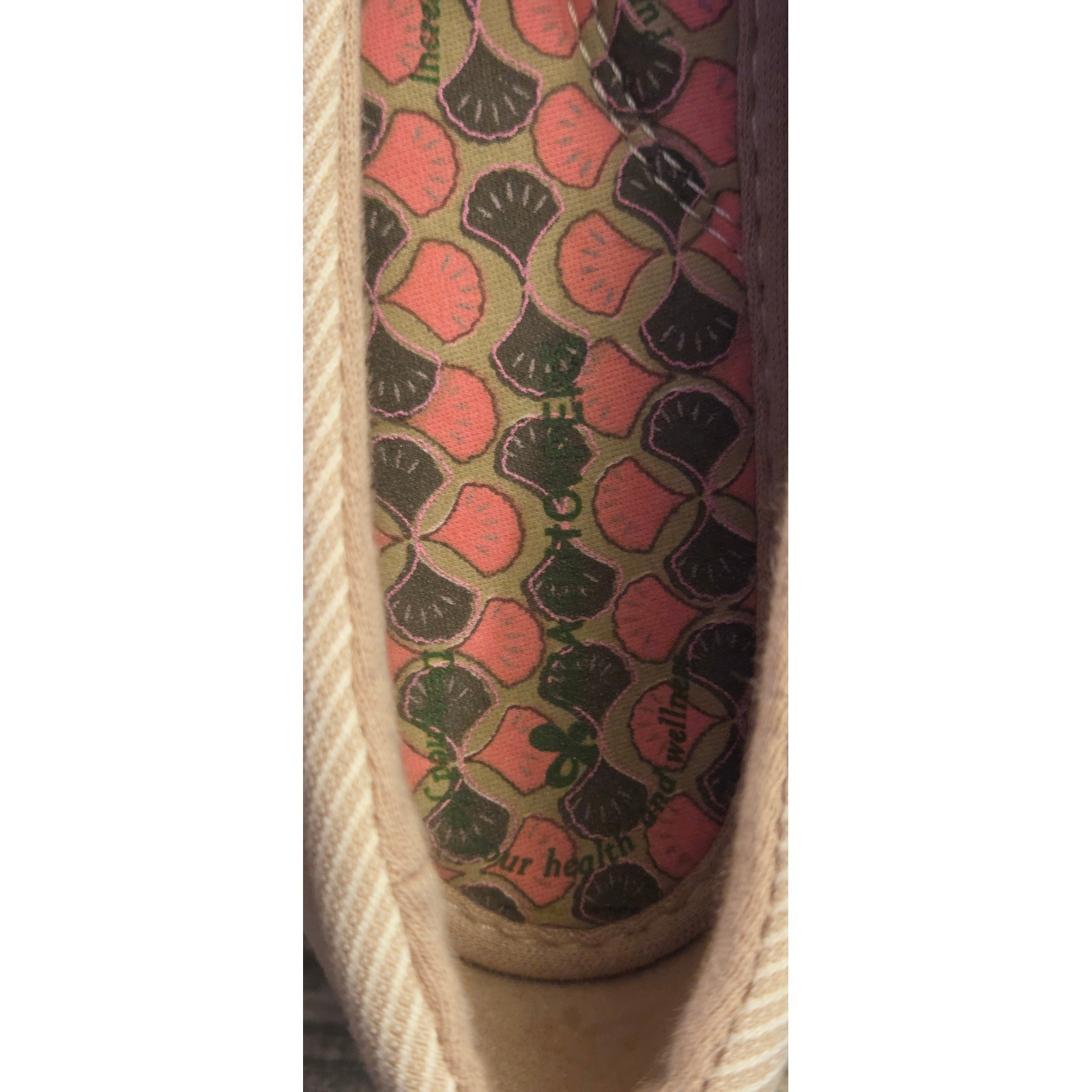 Grasshoppers Canvas Lace Up Shoes Womens Size 8.5 Tan