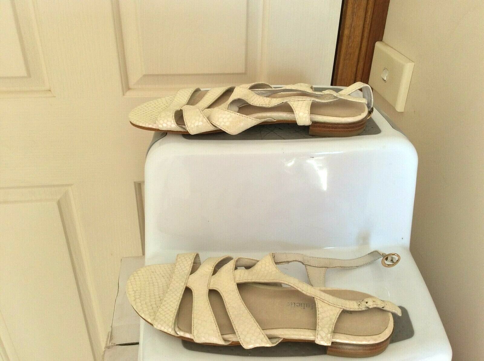 Django and Juliette Women’s Designer Animal Skin Sandal Size AU 6 / EU 37
