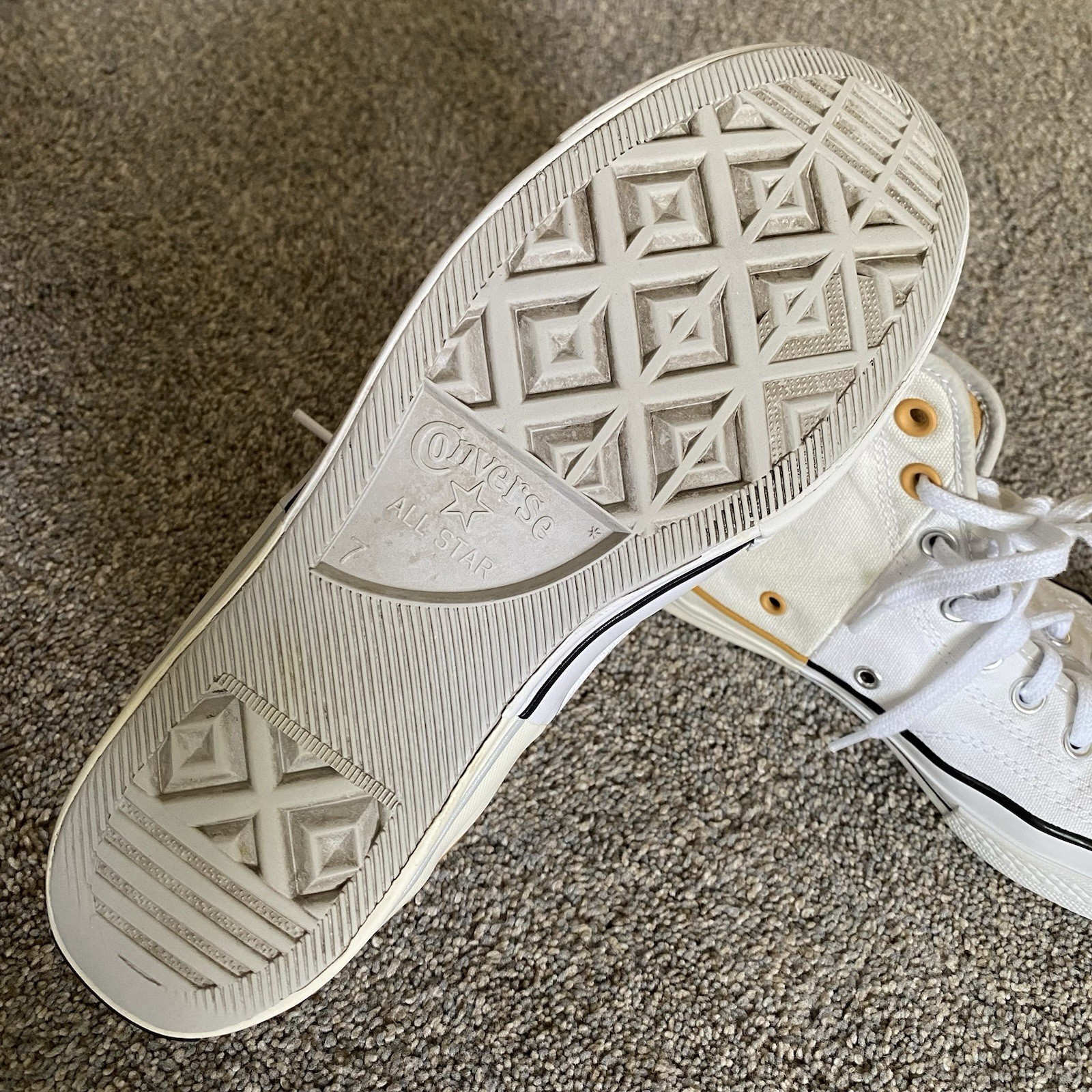 Converse Chuck 70 High Sunblocked Women Size 9 Men 7 EU 40 White 167669C
