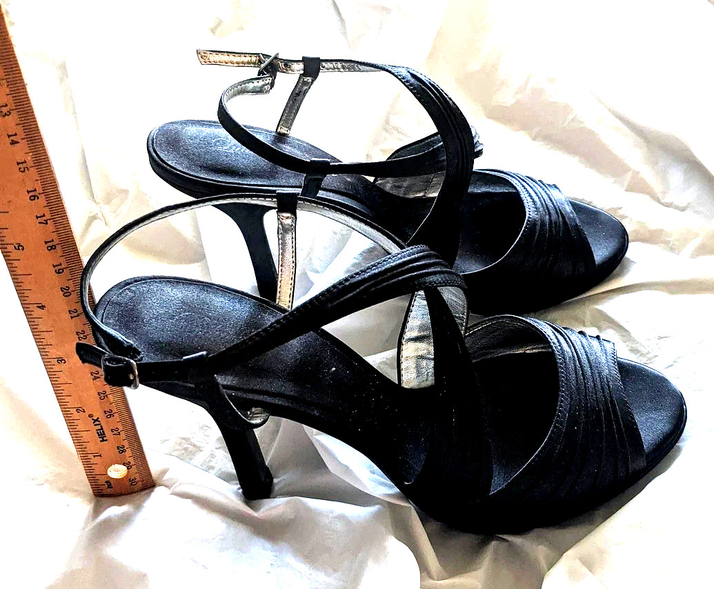 👠Lulu Townsend Shoes👡Womens Size 7 Strappy💃Heels Dress Sandals Elegant,Formal