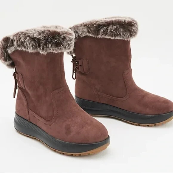 Flexus by Spring Step Waterproof Winter Boots – Brown (EU 39/8-8.5) a545852
