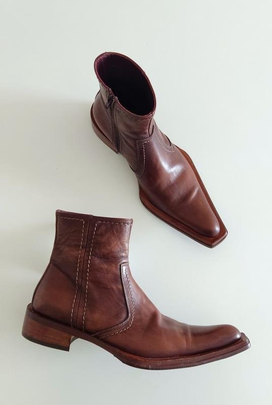 Women Navyboot Boots Brown 40 #7AJ
