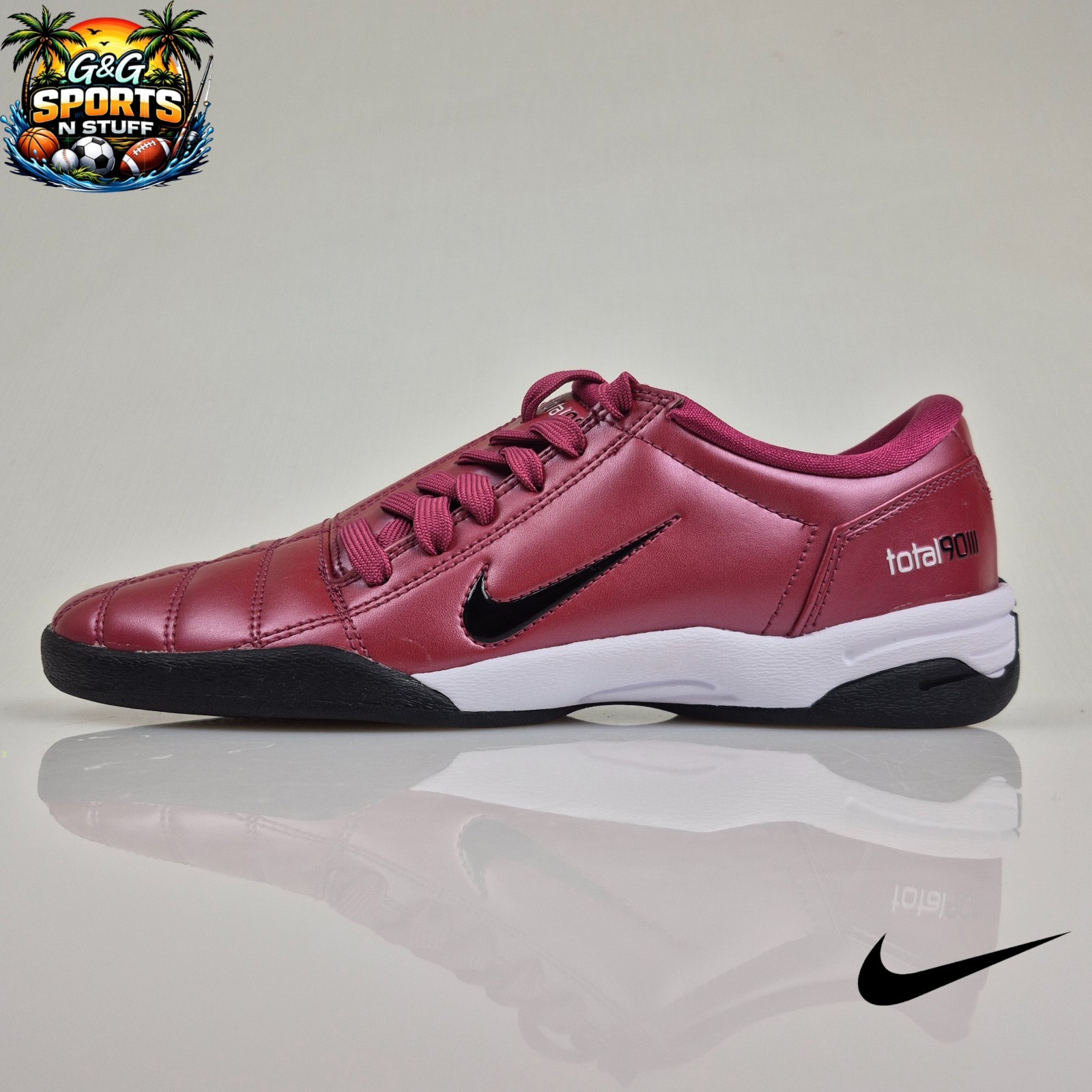 Nike Total 90 III sneakers Women’s Size 8 ‘Sweet Beet’ IM7595-600 Y2K Nostalgia